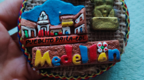 Kolumbia Medellin magnetka