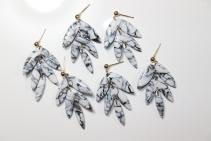 Polymerové náušnice Milano