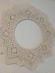 Macrame zavesne dekorácie - zrkadlá a mandaly (2/7)