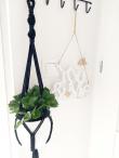 Macrame zavesne kvetinace (2/8)