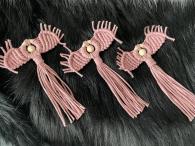 Macrame vianočné ozdoby (2/5)