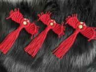 Macrame vianočné ozdoby (2/5)