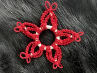 Macrame vianočné ozdoby (2/5)