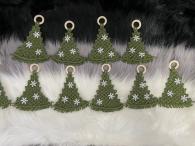 Macrame vianočné ozdoby