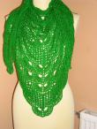 Háčkovaná šatka 3
