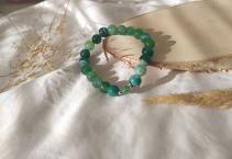 Náramok z kolekcie Nature - Achát zelený