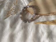 Náramok z kolekcie Nature - Achát sivý/pruhovaný (2/2)