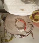 Náramok z kolekcie Svetlo &amp; Tma - Karneol + Krištáľ